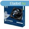 ARCTIC COOLING Rendszerht Ventiltor P12 PWM Fekete, 12cm