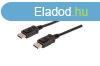 Assmann DisplayPort connection cable, DP 2m Black
