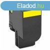 Premium Lexmark CX417 CX517 CS417 CS517 Yellow Utngyrtott 