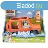 Bluey 4X4 Car With Chilli Figurval