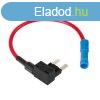 Biztostk eloszt adapter mini kses biztostkhoz 12/24V M