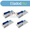 Bautool fogazott glettvas csomag gumrozott soft nyl 6-8-10