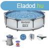 Bestway 56408 Steel Pro MAX Mlta / Maui Superior Grey 305 x