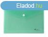 Irattart tasak, A5, PP, patentos, VICTORIA OFFICE, zld