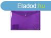 Irattart tasak, A4, PP, patentos, PANTA PLAST, neon lila