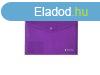 Irattart tasak, A5, PP, patentos, PANTA PLAST, neon lila