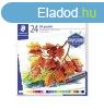 Olajpasztell krta, STAEDTLER "2420", 24 klnbz