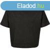 Build Your Brand Lny crop top - Fekete | 110-116 cm