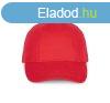KP119 fm csatos pamut twill baseball sapka K-UP, Red-U