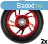 Black Dragon piros stunt roller kerk, 100 mm