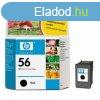 HP tintapatron C6656AE No.56 fekete 450 old.