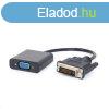 Kbel CABLEXPERT red. DVI->VGA 24-pin (DVI-D 24+1 male to VG