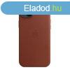 Apple iPhone 14 Plus Leather Case with MagSafe - Umber