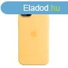Apple iPhone 14 Plus Silicone Case with MagSafe - Sunglow
