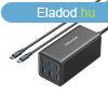 Vention 6-port 4*USB-C+2*USB-A (asztali,140W,fekete,GAN), t