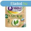 Hztartsi paprtrl 2 rteg 2 tekercs/csomag Natural feh