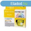 Brother CB11/LC980/LC1100XL tintapatron yellow ORINK