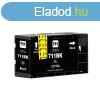 Premium HP 711XL CZ133A Black Utngyrtott Tintapatron
