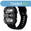 Laxasfit Q11 Okosra, fekete - magyar menvel, Pulzusmrs, 