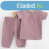 Baba muszlin szett pl s nadrg New Baby lavender