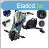 Hromkerek elektromos driftel  gokart 15km/h G818