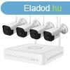 Foscam FN9108W-B4-2T 5MP WiFi MESH kamera rendszer