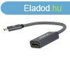 ADA AVAX AD903 PRIME Type C - HDMI 2.0 4K/60Hz adapter, sodo