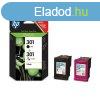 HP tintapatron N9J72AE No.301 csomag (fekete+sznes)
