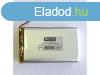 Rechargeable LiPo battery 3,7V/5000mAh 105075 HADEX