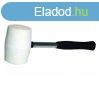 Bautool gumikalapcs 65mm fej, fm nyllel fehr (b19294)