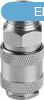 EXTOL PREMIUM gyorscsatlakoz-hvely, kls menettel, 1/2&am