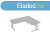 rasztal, sarokves, fmlbbal F-120FL.S 80/60, mret:180/1