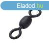 Mad Cat Stainless Crane Swivels #1 220lb 100kg Black -harcs