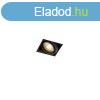 Beptett spotlmpa fekete GU10 forgathat s dnthet keret