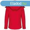 Ni kapucnis softshell dzseki, Kariban KA414, Red-XL