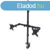 Manhattan Universal Four Monitor Mount with Double-Link Swin