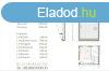 Elad 85m2-es Tglalaks, Gyr