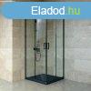 Welland SQ-8080 zuhanykabin elhzhat ajtval - 80 x 80 cm -