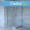 Welland SQ-9090 zuhanykabin elhzhat ajtval - 90 x 90 cm -