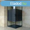 Welland SQ-9090 zuhanykabin elhzhat ajtval - 90 x 90 cm -