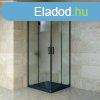 Welland SQ-8080 zuhanykabin elhzhat ajtval - 80 x 80 cm -