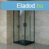 Welland SQ-9090 zuhanykabin elhzhat ajtval - 90 x 90 cm -