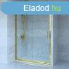 Welland SD-130 elhzhat zuhanyajt - 130 cm - arany profil