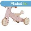 Little Dutch fa tricikli - kis pink virgok