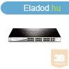 D-LINK Switch 24x1000Mbps (24xPOE) + 4xGigabit komb SFP Men