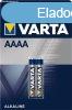 Elem, AAAA, LR61, 1,5V, 2 db, VARTA