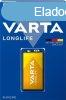 Elem, 9V, 1 db, VARTA "Longlife"