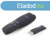 Gembird WP-L-12 Wireless Presenter Red Laser Black