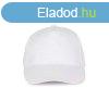 KP051 t paneles pamut baseball sapka K-UP, White-U