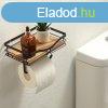 Helytakarkos falra szerelhet WC papr adagol, trol fel